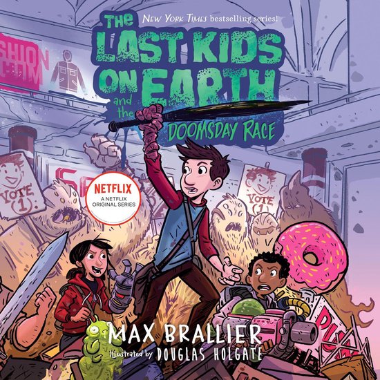 The Last Kids on Earth and the Doomsday Race - cover