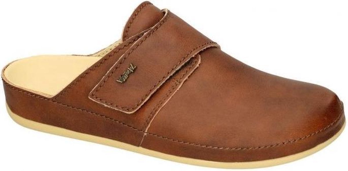 Vital -Heren bruin pantoffels & slippers