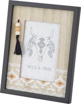 Fotolijst - Fotokader - Indian - 15,5x2xh19,5cm - Hout
