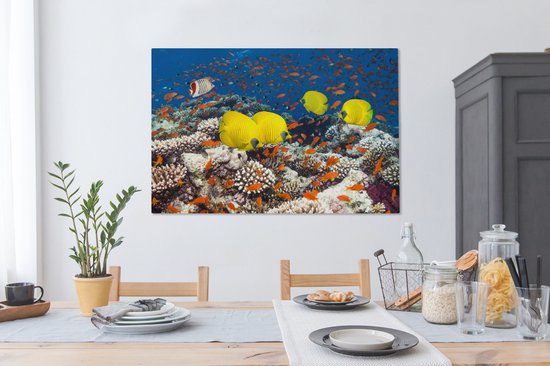 Poisson dans les profondeurs de la mer 2 dele panneau mural douche
