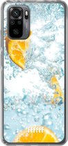 6F hoesje - geschikt voor Xiaomi Redmi Note 10 Pro -  Transparant TPU Case - Lemon Fresh #ffffff