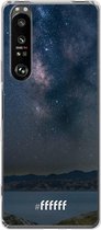 6F hoesje - geschikt voor Sony Xperia 1 III -  Transparant TPU Case - Landscape Milky Way #ffffff