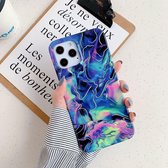 Voor iPhone 11 Pro Laser Marble Pattern TPU beschermhoes (Fantasy)