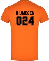 Nijmegen 024 Heren t-shirt | EK | WK | Holland | Oranje | NEC |  Nederlands Elftal