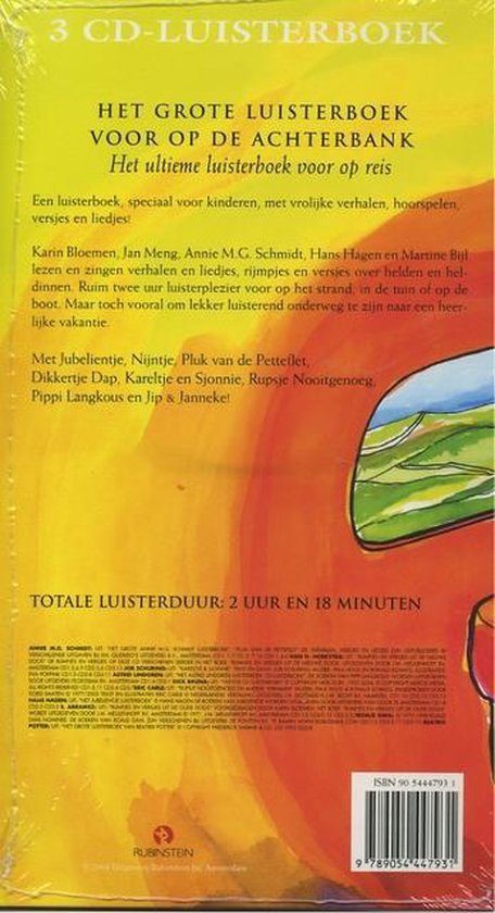Het grote luisterboek voor op de achterbank
