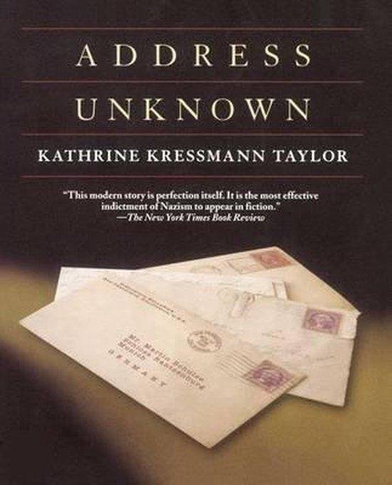 Address Unknown - cover