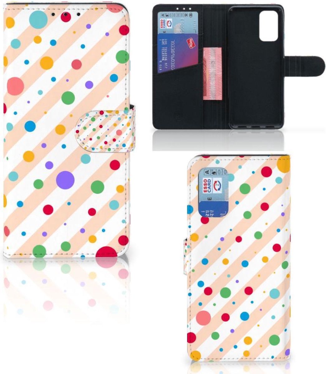 Boekhoesje voor Samsung Galaxy A32 4G Telefoon Hoesje Dots