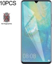 10 STKS niet-volledig matte mat gehard glasfilm voor Huawei Mate 20X