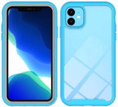 Voor iPhone 11 schokbestendig sterrenhemel PC + TPU beschermhoes (hemelsblauw)