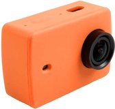 Voor Xiaomi Xiaoyi Yi II Sport Actie Camera Siliconen Behuizing Beschermhoes Cover Shell (Oranje)