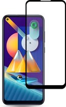 Voor Galaxy M11 mocolo 0.33mm 9H 2.5D Full Glue Tempered Glass Film