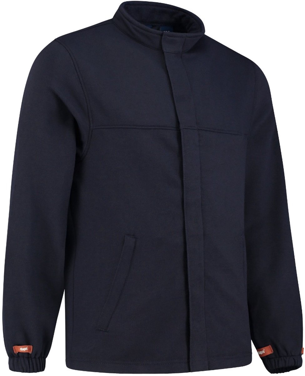Dapro Defender Multinorm Fleece Jas - Maat 4XL - Marineblauw - Vlamvertragend , antistatisch en vlamboog