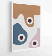 Abstract wall arts vector background collection 4 - Moderne schilderijen – Vertical – 1914443119 - 115*75 Vertical