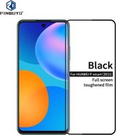 Voor Huawei P smart 2021 PINWUYO 9H 2.5D Volledig scherm gehard glasfilm (zwart)