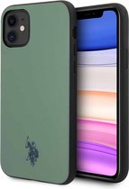 U.S. Polo Wrapped Backcase hoesje iPhone 11 Groen