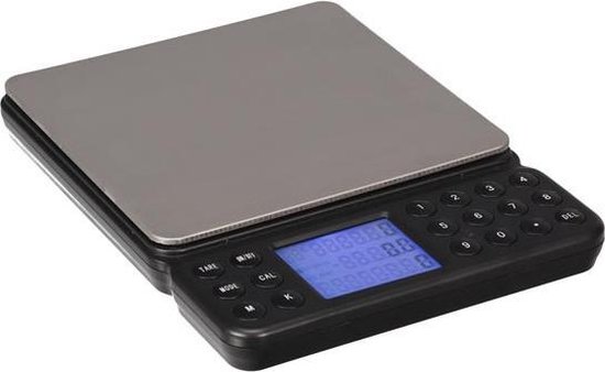 Balance de cuisine électronique 5kg - 1g blanc compliss - bc1000v0
