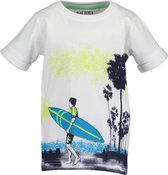 Blue Seven jongens t-shirt Beach Court White