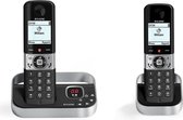 Alcatel F890 Voice Duo zwart Téléphone DECT Identification de l'appelant Noir, Argent