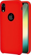 MH by Azuri rubber cover - red - for iPhone Xr