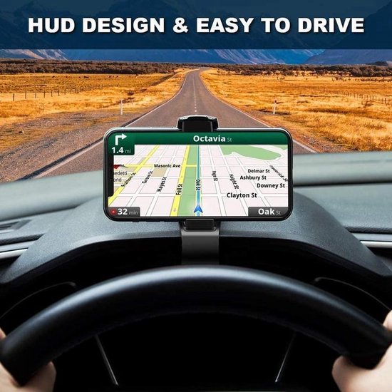 Huawei P20 Pro Auto Telefoon Houder Klem - houder - Autohouder - LuxeBass |