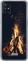 6F hoesje - geschikt voor OnePlus Nord N10 5G -  Transparant TPU Case - Bonfire #ffffff