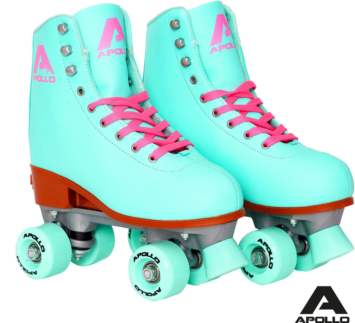 Apollo Rolschaatsen kinderen Classic Roller Retro Groen