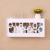 Socket Router Opbergdoos Set-top Box Decoratie Tv-meubel Woonkamer Aansluitdoos, Afmeting: 40.5x20.5x9.5cm (Ring)