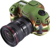 PULUZ Zachte siliconen beschermhoes voor Canon EOS 5D Mark III / 5D3 (Camouflage)