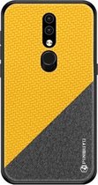 PINWUYO Honors Series schokbestendige pc + TPU beschermhoes voor Nokia 4.2 (geel)