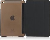 Pure Color Merge horizontale lederen flip-hoes voor iPad Mini (2019) / iPad Mini 4, met houder (zwart)