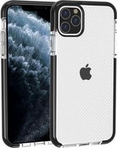 Voor iPhone 11 Pro Basketball Texture Anti-collision TPU beschermhoes (zwart)