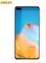 Voor Huawei P40 ENKAY Hat-Prince 0.26mm 9H 2.5D Curved Edge Tempered Glass Film
