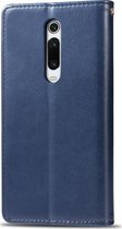 Xiaomi Mi 9T Pro Hoesje - Mobigear - Snap Button Serie - Kunstlederen Bookcase - Blauw - Hoesje Geschikt Voor Xiaomi Mi 9T Pro