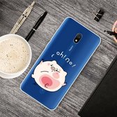Voor Xiaomi Redmi 8A Lucency Painted TPU Protective (Hit The Face Pig)