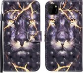 Voor Huawei Y5p / Honor 9S 3D Geschilderd Patroon Horizontale Flip Leren Case met Houder & Portemonnee & Kaartsleuf & Lanyard (Thunder Lion)