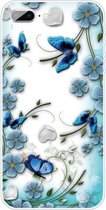 Voor iPhone 8 Plus / 7 Plus patroon TPU beschermhoes (Chrysanthemum Butterfly)