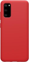 Voor Galaxy S20 / Galaxy S20 5G NILLKIN Feeling Series Vloeibare siliconen Anti-fall mobiele telefoon beschermhoes (rood)