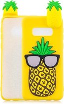 Voor Galaxy S10e 3D Cartoon patroon schokbestendig TPU beschermhoes (grote ananas)