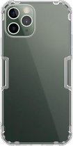 Voor iPhone 12/12 Pro NILLKIN Nature TPU transparante zachte beschermhoes (wit)
