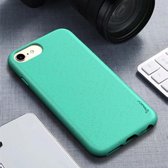 Voor iPhone 8/7 iPAKY Starry Series schokbestendig rietje + TPU beschermhoes (fruitgroen)