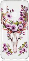 Sika Deer Pattern Noctilucent TPU Soft Case voor Huawei Y7 Pro (2019)