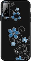 Voor Huawei Play 4T Pattern Printing Embossment TPU Mobile Case (kleine orchidee)
