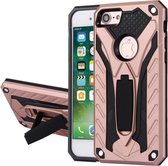 Tough Armor TPU + pc-combinatiehoes met houder, voor iPhone 8 & 7 Tough Armor TPU + pc-combinatiehoes met houder (roségoud)