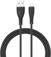 JOYROOM S-M405 2,4 A 8-pins naar USB-oplaadkabel PVC-gegevenskabel, lengte: 1 m (zwart)