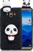 Voor Huawei Mate 10 3D Cartoon Pattern Shockproof TPU beschermhoes (Red Bow Panda)