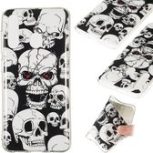 Noctilucent TPU Soft Case voor Galaxy A60 (Red-eyed ghosthead)