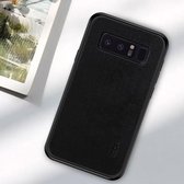 MOFI schokbestendig TPU + pc + stoffen hoesje voor Galaxy Note 8 (zwart)