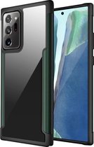 Voor Samsung Galaxy Note20 Ultra Iron Man Series Metal PC + TPU beschermhoes (groen)