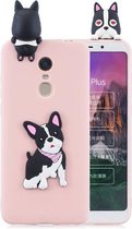 Voor Xiaomi Redmi 5 Plus 3D Cartoon patroon schokbestendig TPU beschermhoes (schattige hond)