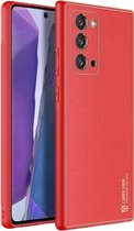 Voor Samsung Galaxy Note20 DUX DUCIS YOLO-serie PU + PC + TPU beschermhoes (rood)